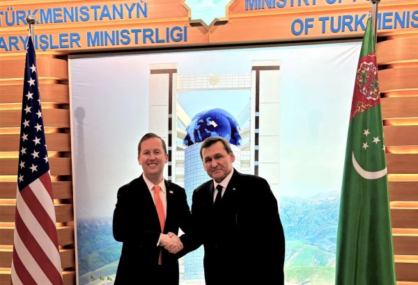 Turkmenistan, U.S. discuss regional stability and economic cooperation