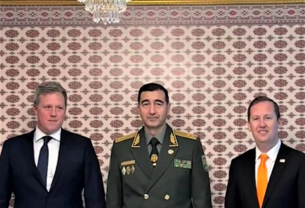 Turkmenistan, U.S. discuss regional security and stability