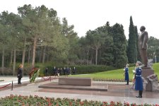 Speaker of Spanish Congress of Deputies visits Victory Park in Azerbaijan's Baku (PHOTO)