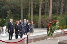 Speaker of Spanish Congress of Deputies visits Victory Park in Azerbaijan's Baku (PHOTO)