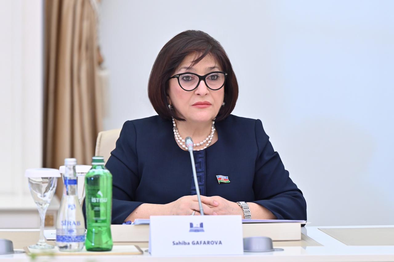 Azerbaijani Parliament Speaker meets with Speaker of Spanish Congress of Deputies (PHOTO)