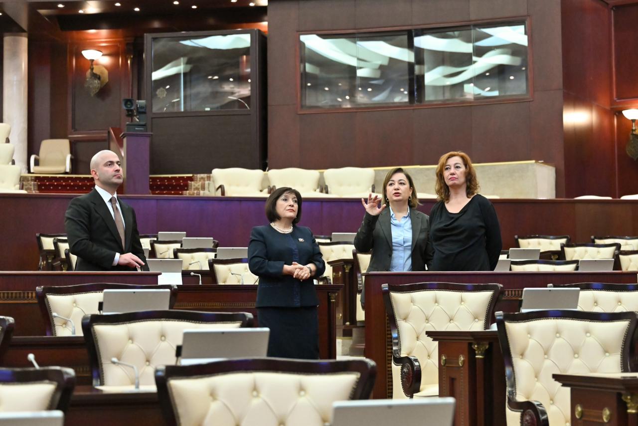 Azerbaijani Parliament Speaker meets with Speaker of Spanish Congress of Deputies (PHOTO)