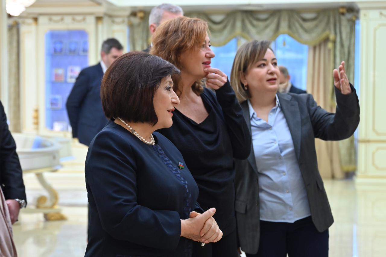 Azerbaijani Parliament Speaker meets with Speaker of Spanish Congress of Deputies (PHOTO)