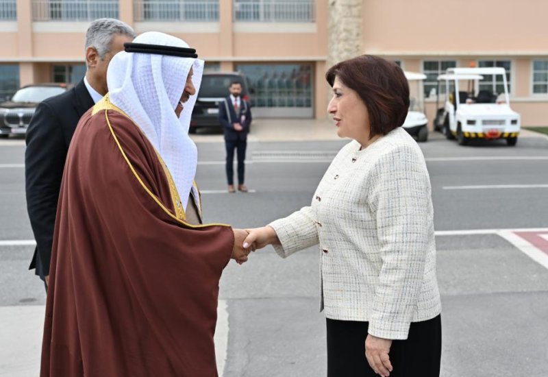 Speaker of Azerbaijani Parliament Sahiba Gafarova arrives in Kingdom of Bahrain on visit (PHOTO)