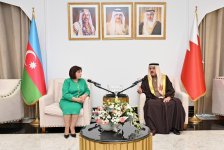 Speaker of Azerbaijani Parliament meets with Chairman of Bahrain’s Council of Representatives (PHOTO)