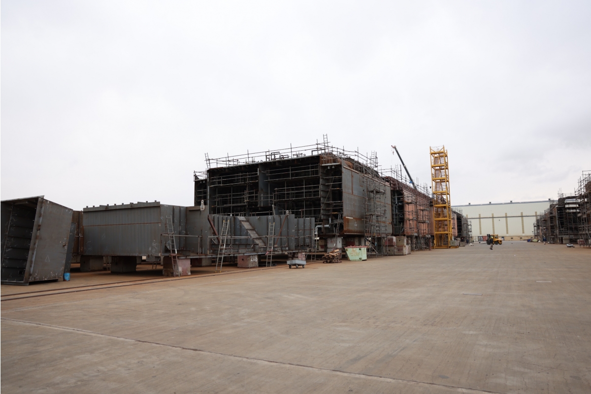 Azerbaijan's Baku Shipyard advances construction of new tankers (PHOTO)