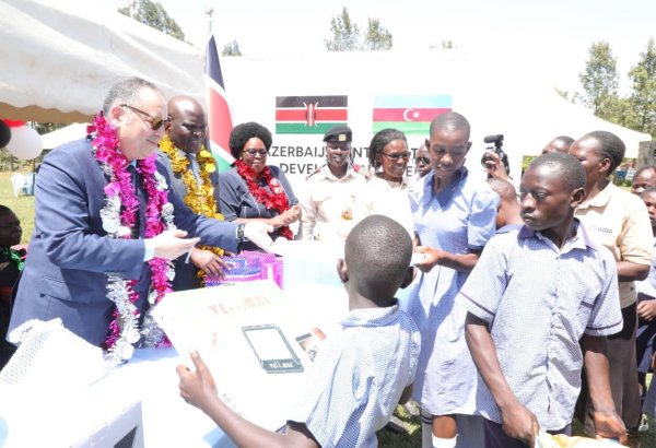 Azerbaijan provides humanitarian aid for inclusive education in Kenya (PHOTO)