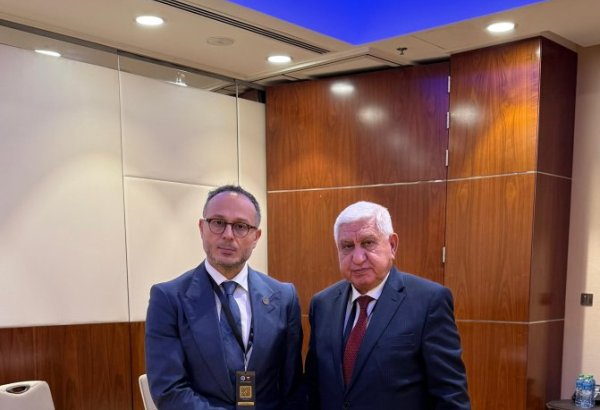 TURKPA Sec-Gen meets with President of International Parliamentarians’ Congress (PHOTO)