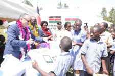 Azerbaijan provides humanitarian aid for inclusive education in Kenya (PHOTO)