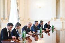 President Ilham Aliyev receives Foreign Minister of State of Israel (PHOTO)