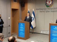 Azerbaijan, Israel joint briefing wraps up in Baku (PHOTO)