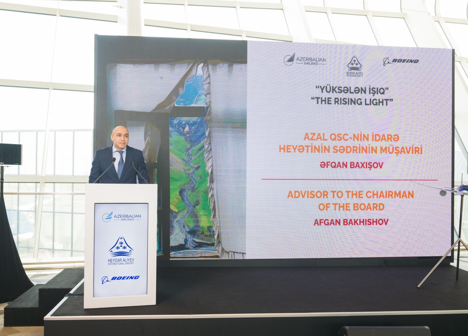The Rising Light: REZA exhibition presented at Heydar Aliyev International Airport (PHOTO)