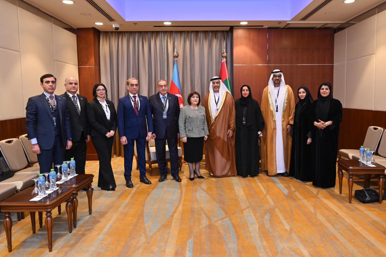 Azerbaijan, UAE focus on strengthening parliamentary ties (PHOTO)