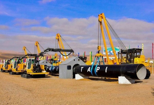 TAPI gas pipeline in Afghanistan's Herat reaches 91 km milestone for pipe-laying