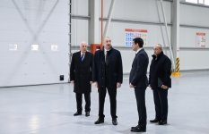President Ilham Aliyev inaugurates cardboard and box packaging production facility in Sumgayit Industrial Park (PHOTO)