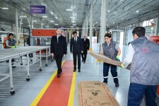 President Ilham Aliyev inaugurates cardboard and box packaging production facility in Sumgayit Industrial Park (PHOTO)