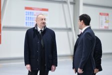 President Ilham Aliyev inaugurates cardboard and box packaging production facility in Sumgayit Industrial Park (PHOTO)