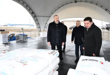 President Ilham Aliyev lays foundation stone for polypropylene and laminated bag production facility in Sumgayit Industrial Park (PHOTO/VIDEO)