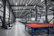 President Ilham Aliyev attends opening of mirror sheet production plant in Sumgayit Industrial Park (PHOTO)