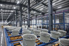President Ilham Aliyev attends opening of mirror sheet production plant in Sumgayit Industrial Park (PHOTO)
