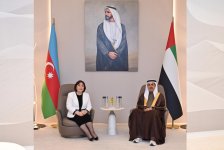 Azerbaijani parliament speaker visits United Arab Emirates (PHOTO)