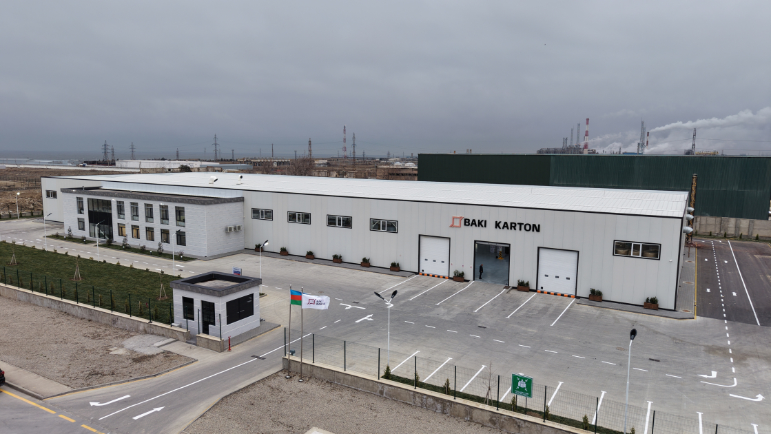 President Ilham Aliyev inaugurates cardboard and box packaging production facility in Sumgayit Industrial Park (PHOTO)