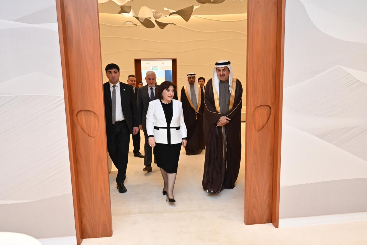 Azerbaijani parliament speaker visits United Arab Emirates (PHOTO)
