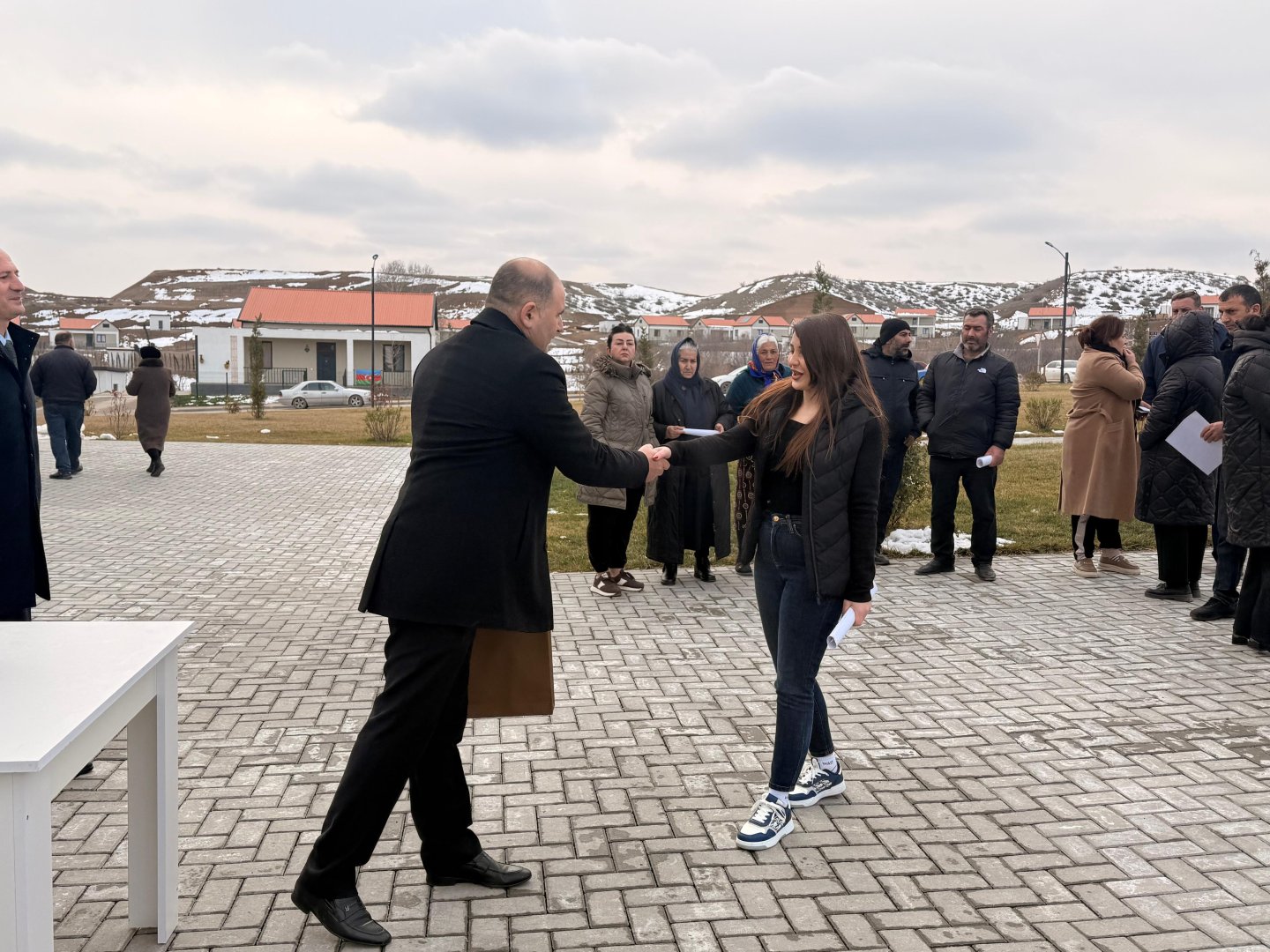 Next group of former IDPs receives house keys in Azerbaijan's Horovlu village (PHOTO)