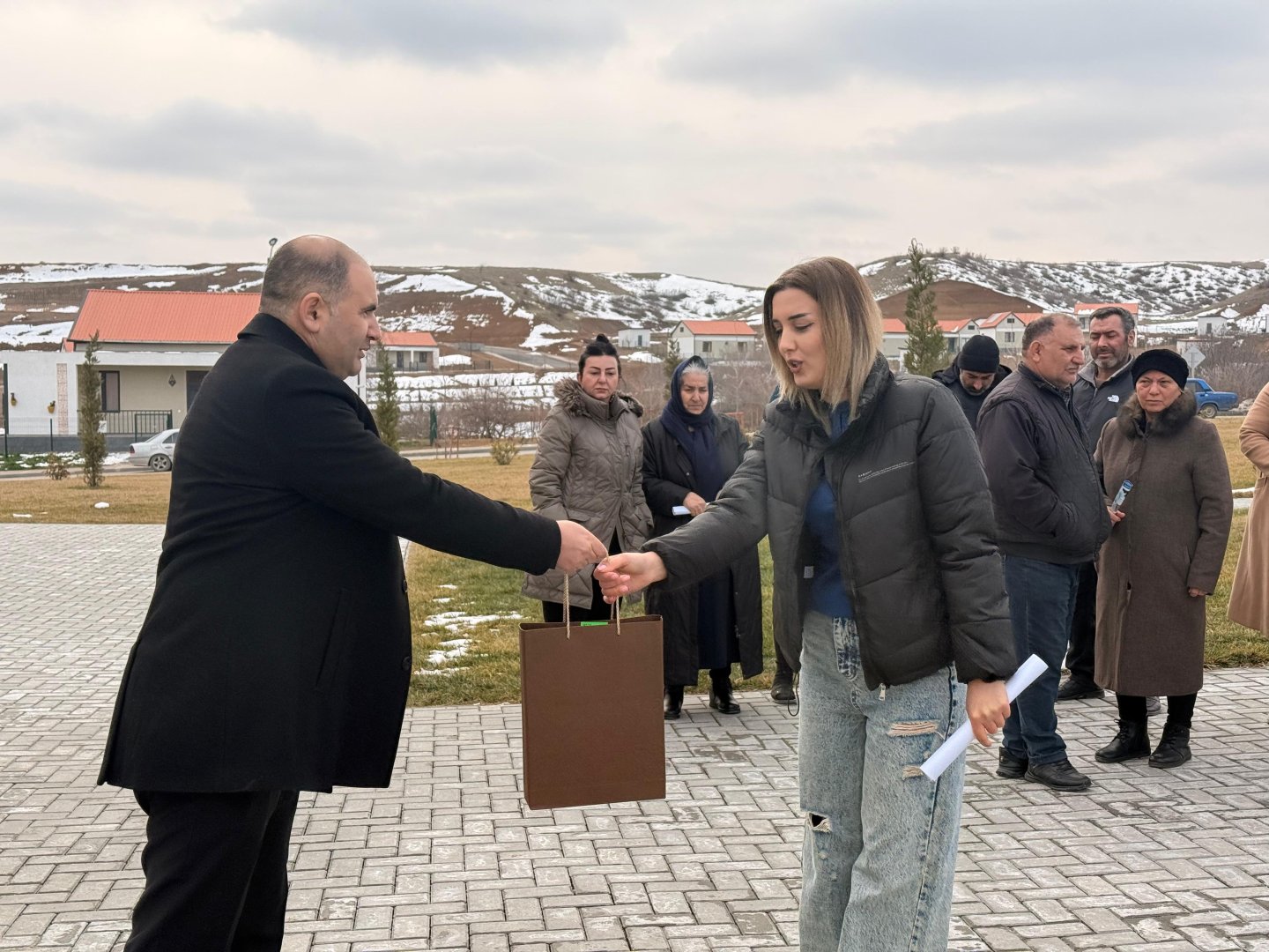 Next group of former IDPs receives house keys in Azerbaijan's Horovlu village (PHOTO)