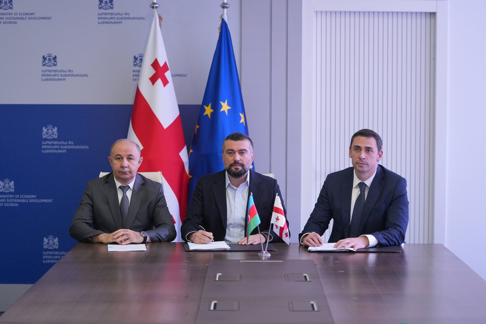 Baku-Tbilisi-Kars Railway line gains traction with signed key agreements (PHOTO)