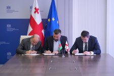 Baku-Tbilisi-Kars Railway line gains traction with signed key agreements (PHOTO)