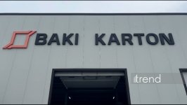 Azerbaijan's Sumgayit Industrial Park to produce cardboard and box packaging (PHOTO/VIDEO)