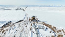 Azerbaijan starts Zangezur power line construction (PHOTO/VIDEO)
