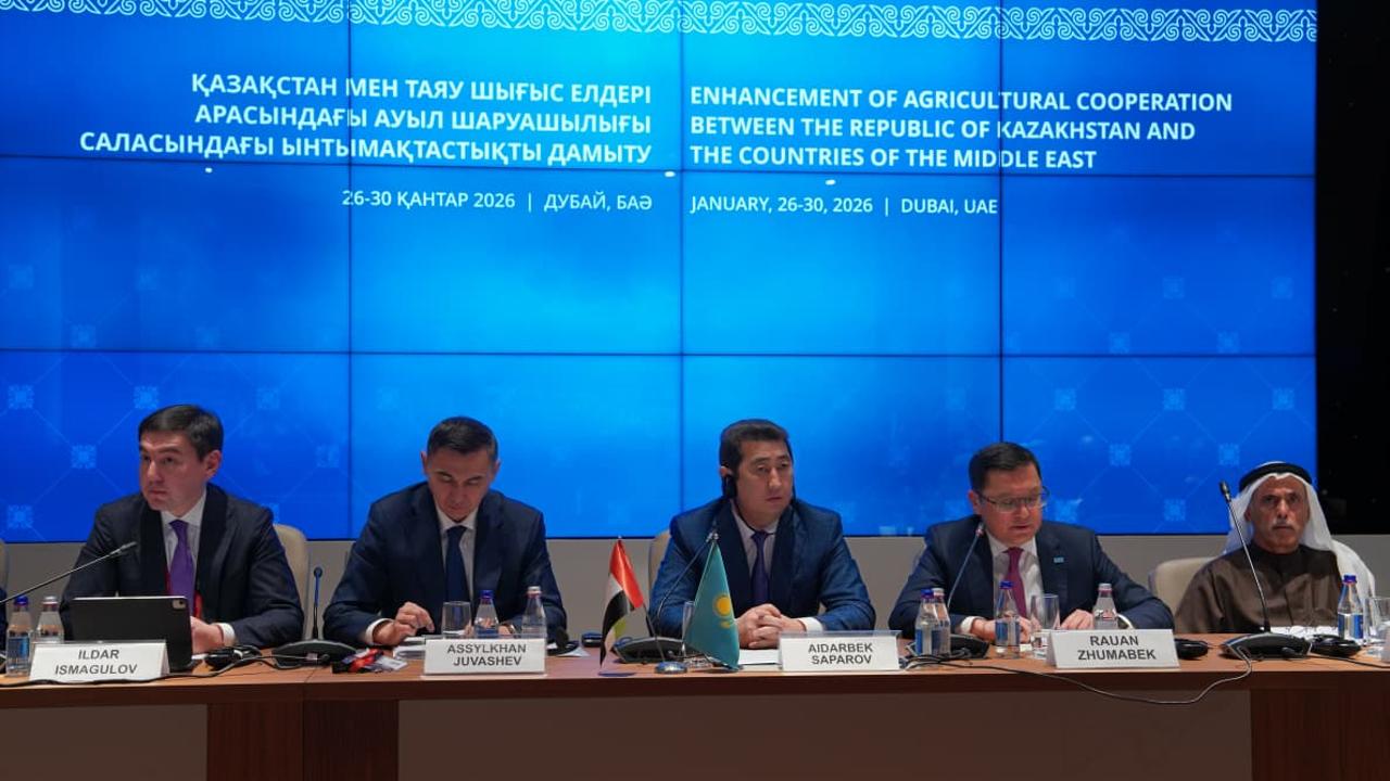 Kazakh, UAE agro companies sign multimillion commercial agreements