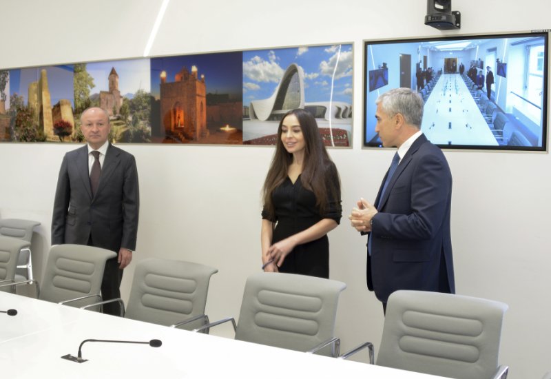 Heydar Aliyev Foundation VP Leyla Aliyeva visits “Azerbaijan Room” at UN Geneva Office (PHOTO)