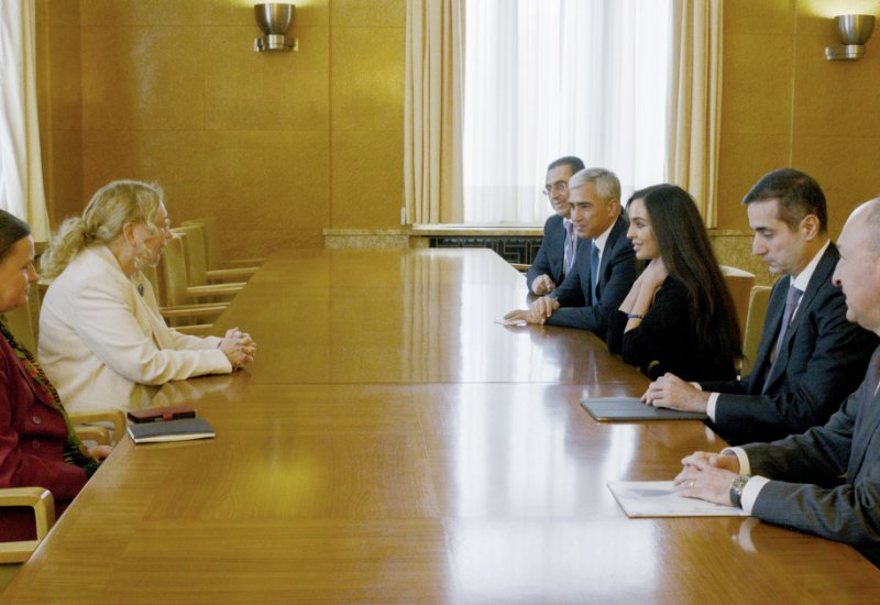 Heydar Aliyev Foundation VP Leyla Aliyeva meets with Director-General of UN Office at Geneva (PHOTO)