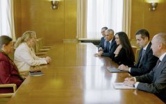 Heydar Aliyev Foundation VP Leyla Aliyeva meets with Director-General of UN Office at Geneva (PHOTO)