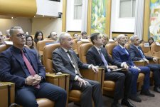 Heydar Aliyev Foundation VP Leyla Aliyeva attends discussions on environmental problems of Caspian Sea in Geneva (PHOTO)