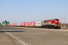 Poti-Baku block train rolls from Georgia’s shores, opening new routes (PHOTO)