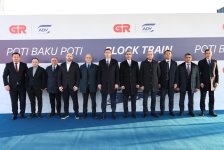 Poti-Baku block train rolls from Georgia’s shores, opening new routes (PHOTO)