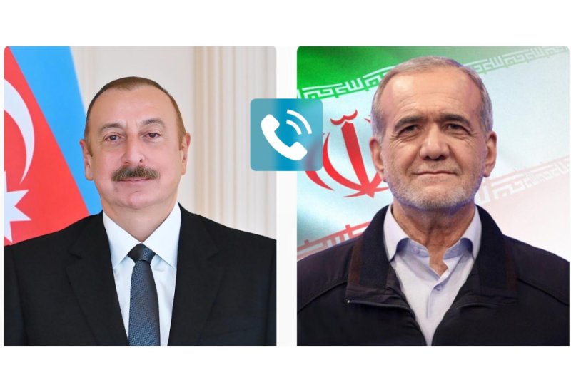 President Ilham Aliyev makes phone call to President of Iran