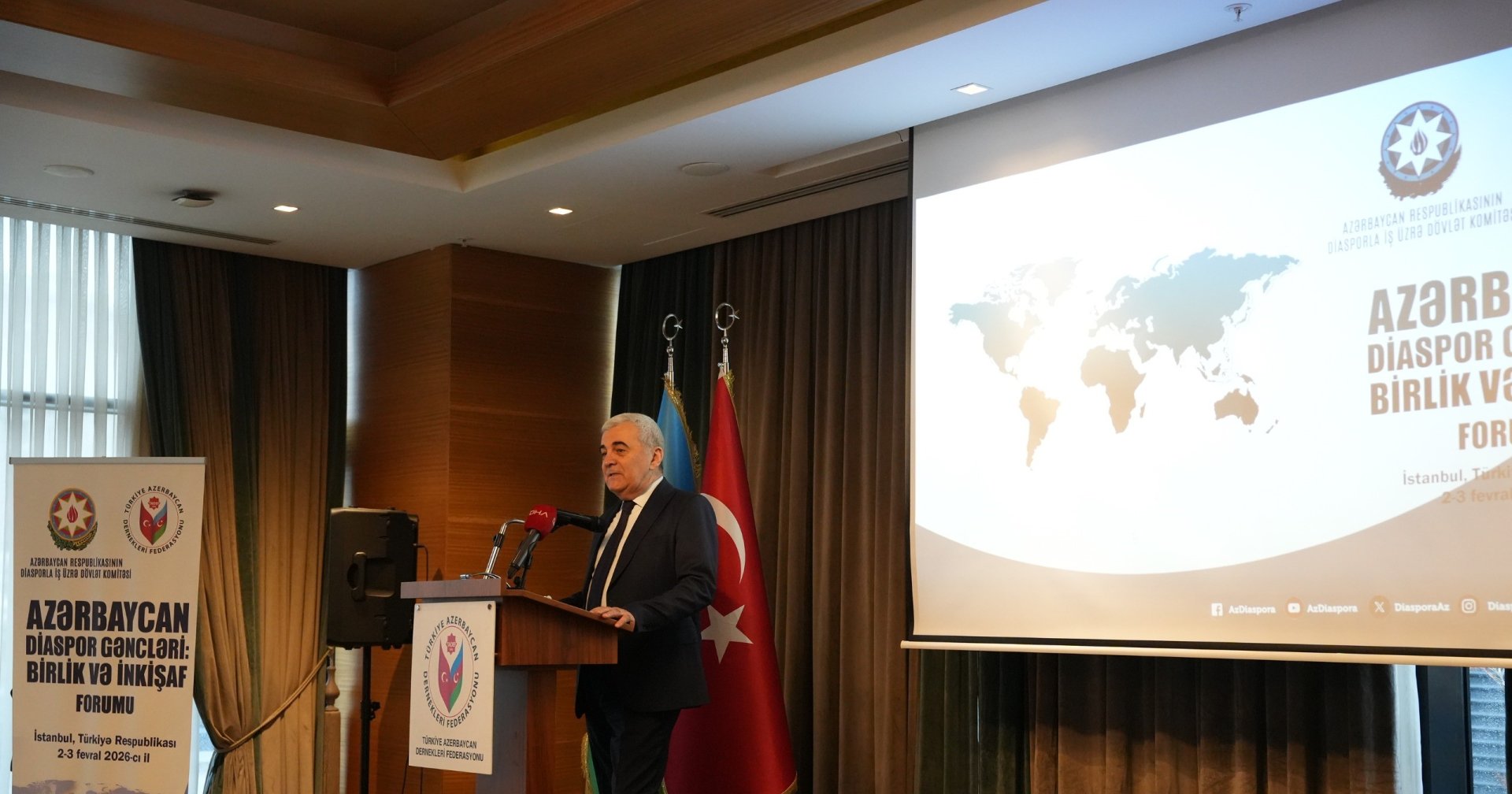 Türkiye's Istanbul hosts 'Azerbaijani Diaspora Youth: Unity and Development Forum' (PHOTO)