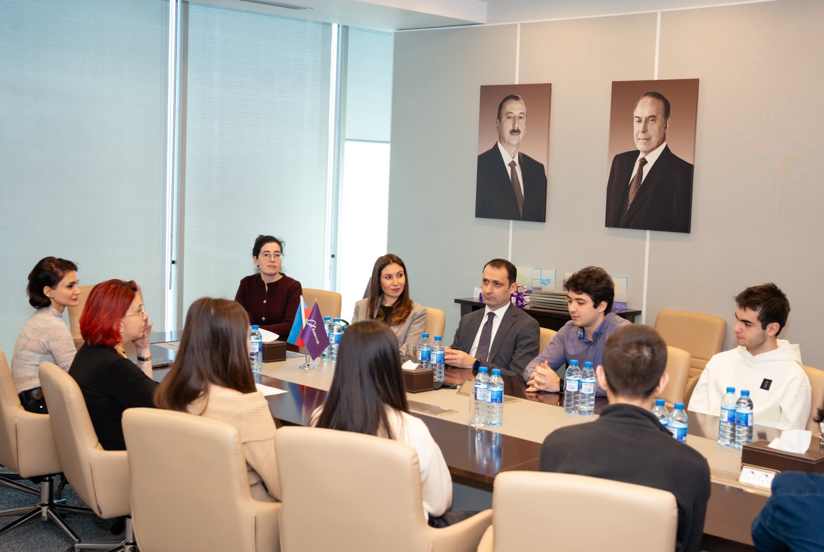 Azercell hosts National Informatics Olympiad team ahead of Youth Day (PHOTO)