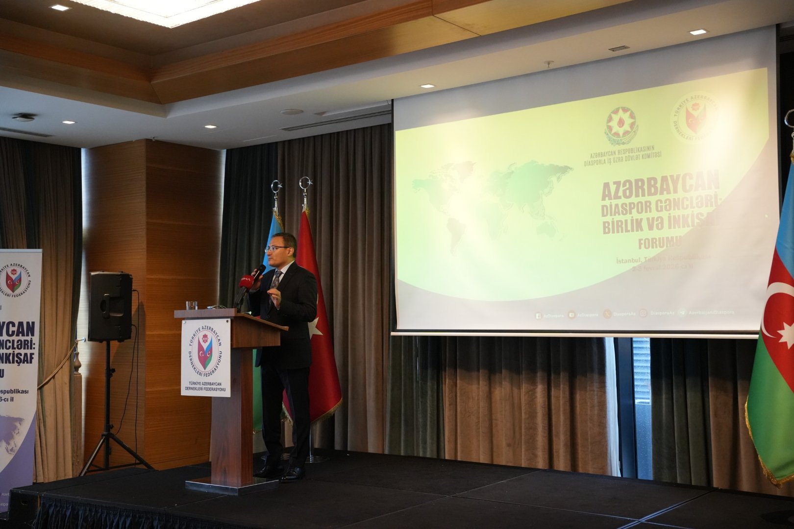 Türkiye's Istanbul hosts 'Azerbaijani Diaspora Youth: Unity and Development Forum' (PHOTO)