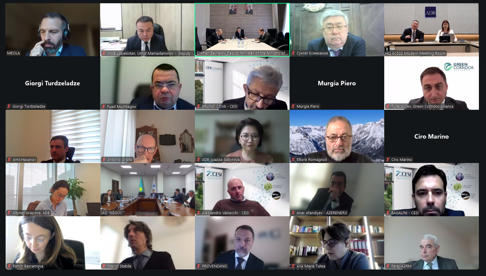 Azerbaijan, Central Asian nations launch feasibility study for Green Energy Corridor project