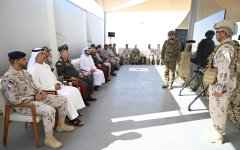 President Ilham Aliyev, and President of United Arab Emirates observe joint operational-tactical exercises 'Peace Shield - 2026' in Abu Dhabi (PHOTO)