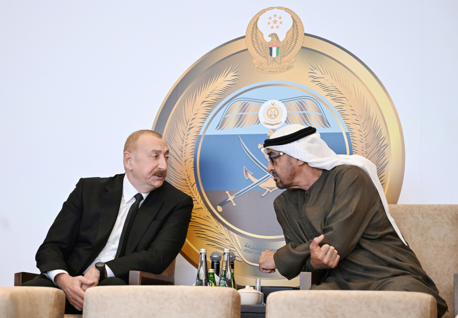 President Ilham Aliyev, and President of United Arab Emirates observe joint operational-tactical exercises 'Peace Shield - 2026' in Abu Dhabi (PHOTO)