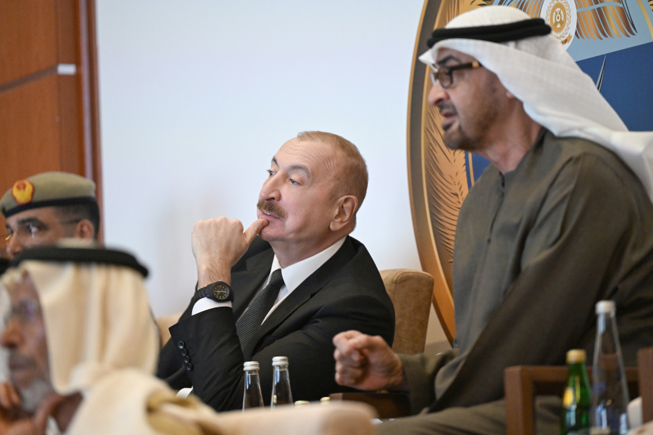 President Ilham Aliyev, and President of United Arab Emirates observe joint operational-tactical exercises 'Peace Shield - 2026' in Abu Dhabi (PHOTO)