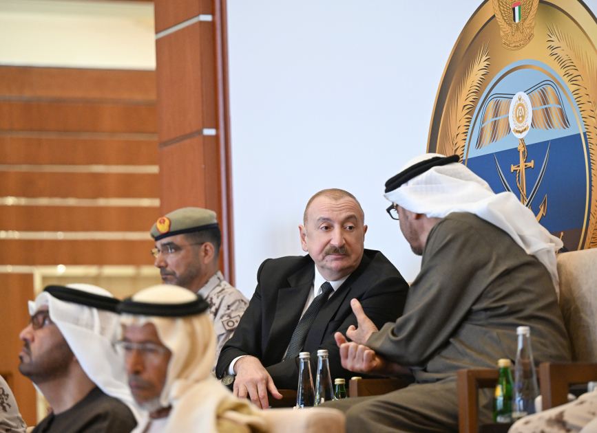 President Ilham Aliyev, and President of United Arab Emirates observe joint operational-tactical exercises 'Peace Shield - 2026' in Abu Dhabi (PHOTO)