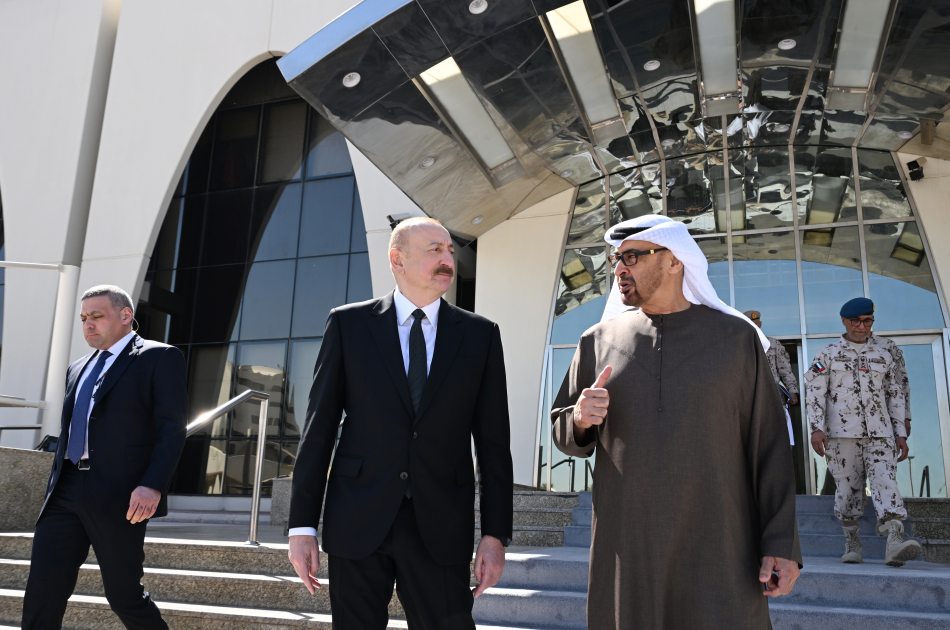 President Ilham Aliyev, and President of United Arab Emirates observe joint operational-tactical exercises 'Peace Shield - 2026' in Abu Dhabi (PHOTO)
